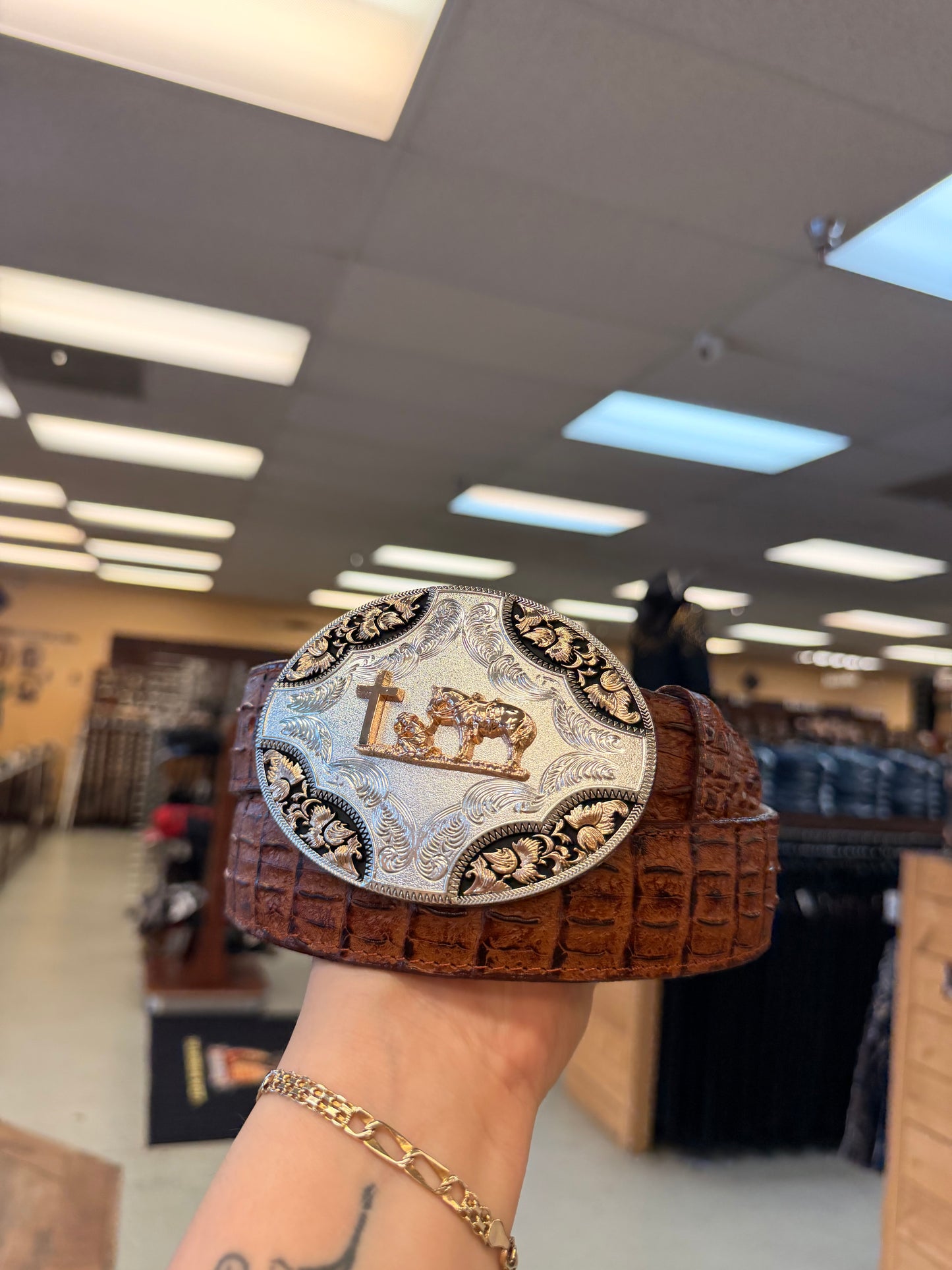 Men western belts Coñack