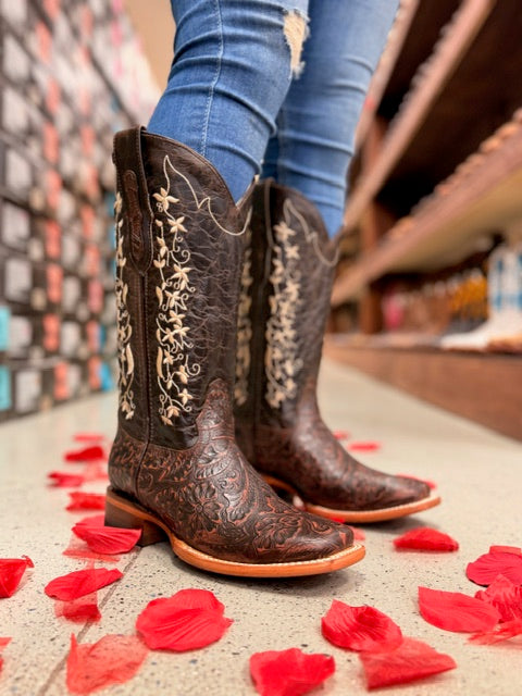 Women boots 072 Tania Chocolate ,