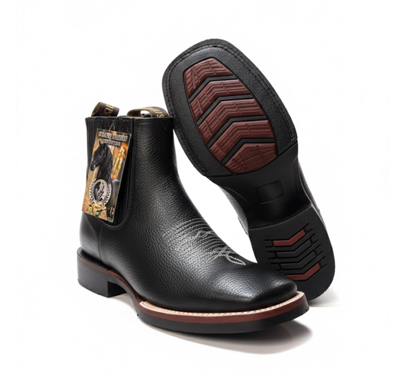 Men botín Grysly Black