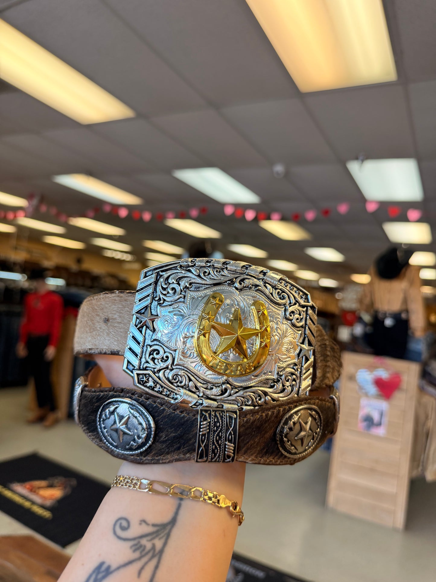 Men western belts leather