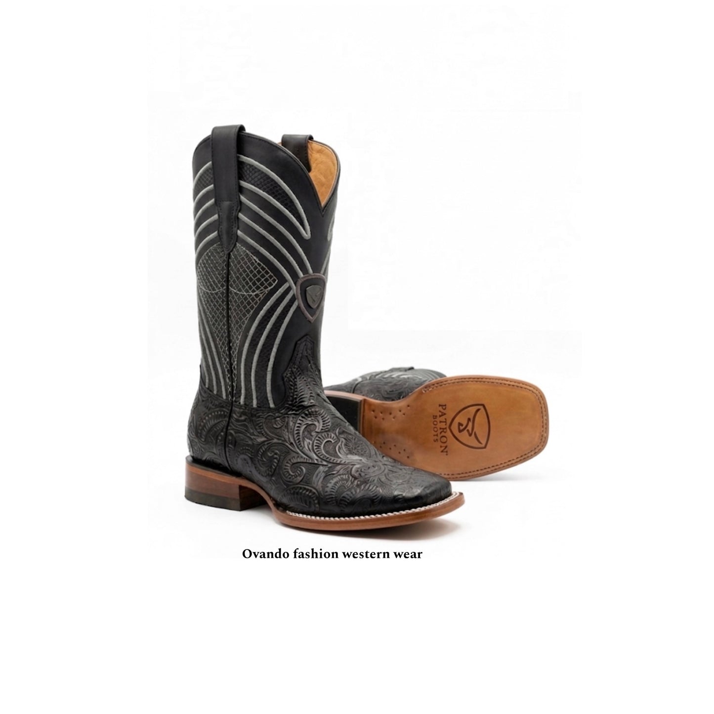 Men’s boots Cincelada black