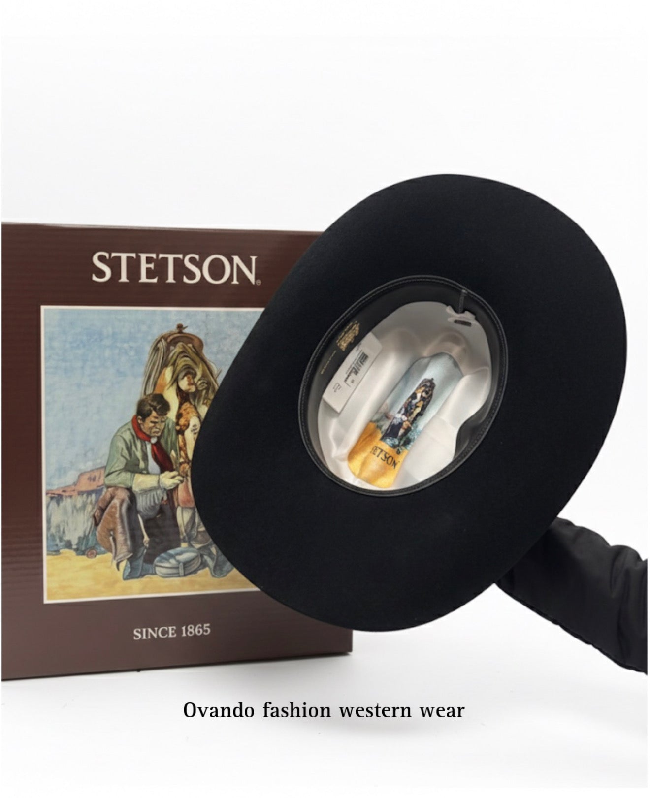 Stetson Hat black 6x