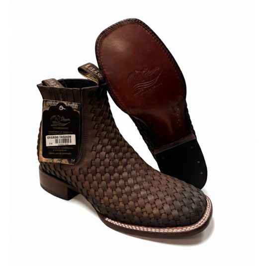 Men botines Brown petatillo