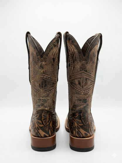 Men print cincelada boots brown