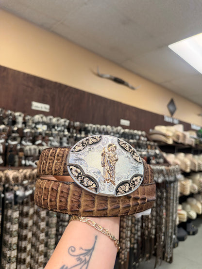 Men western leather  belts