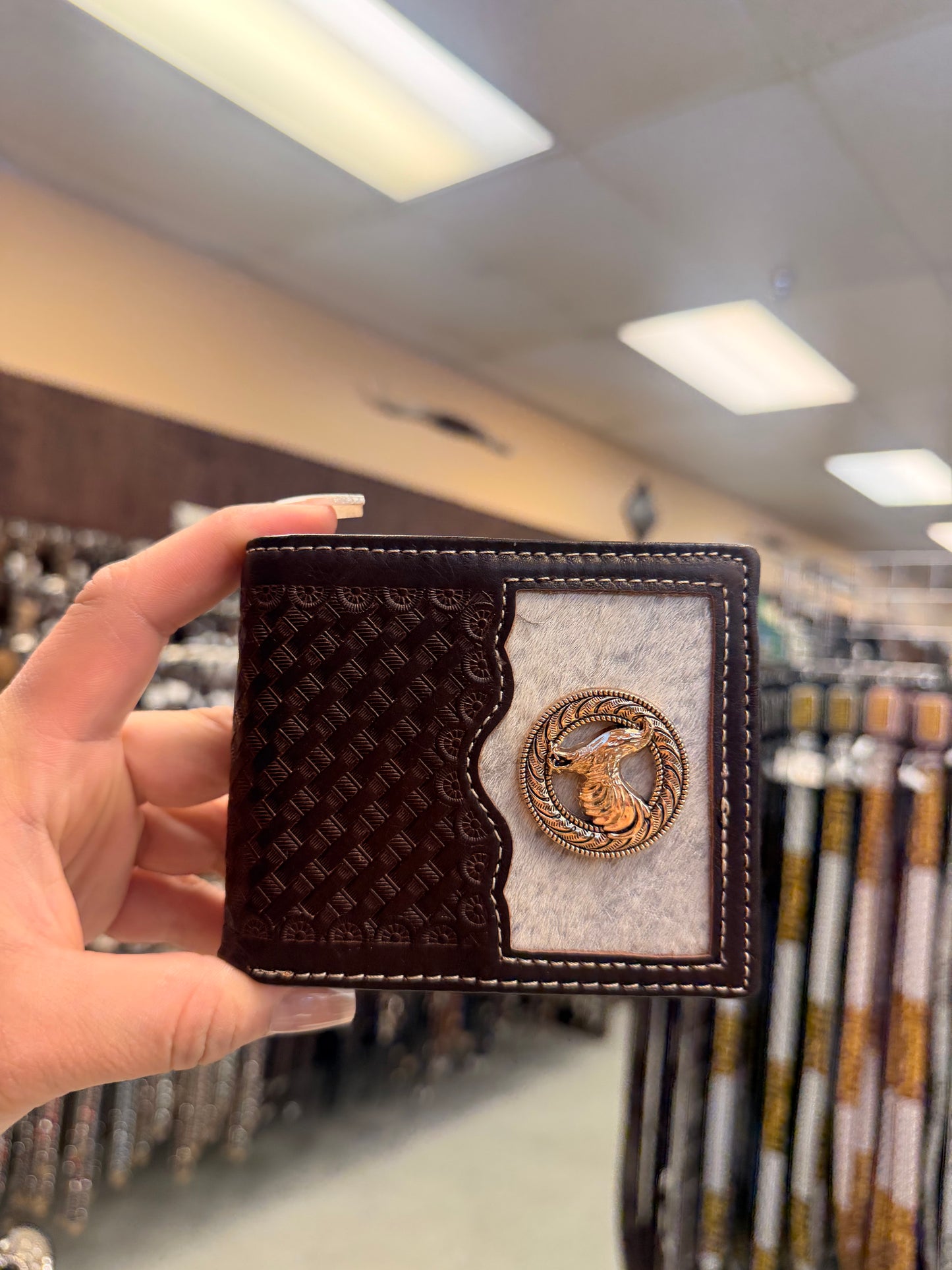 Leather wallets
