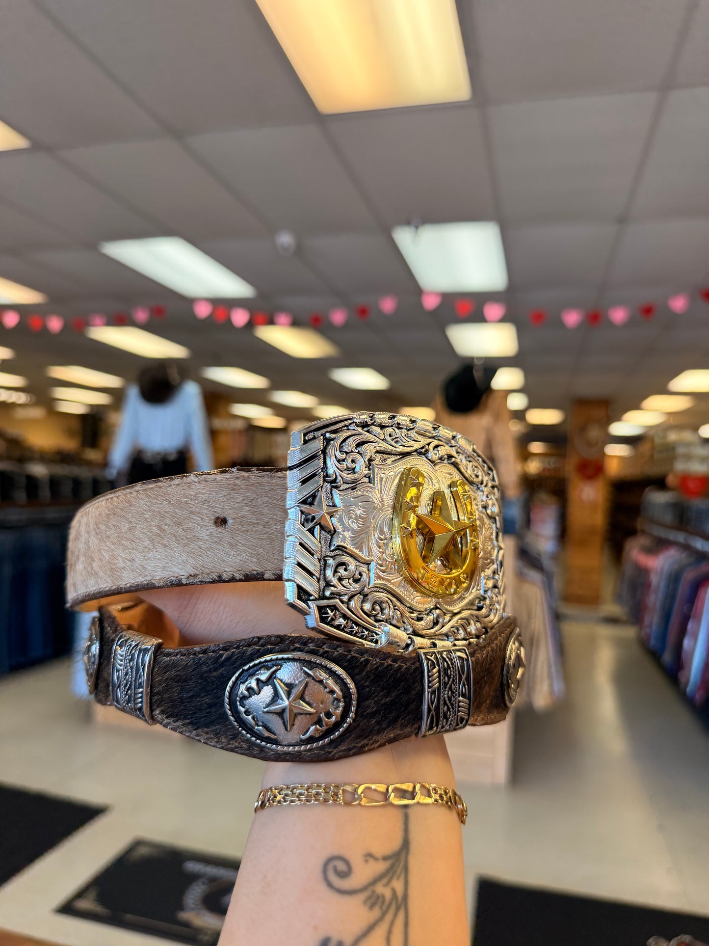 Men western belts leather