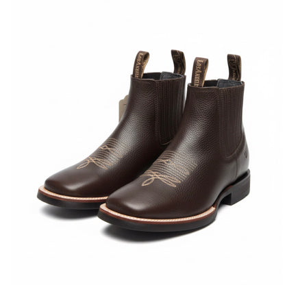 Men botín Grisly Brown
