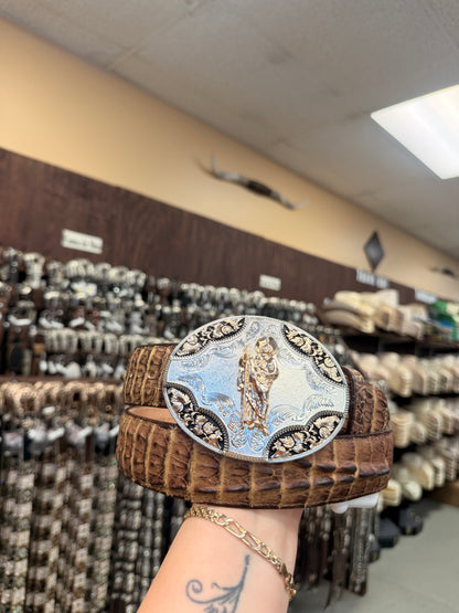 Men western leather  belts