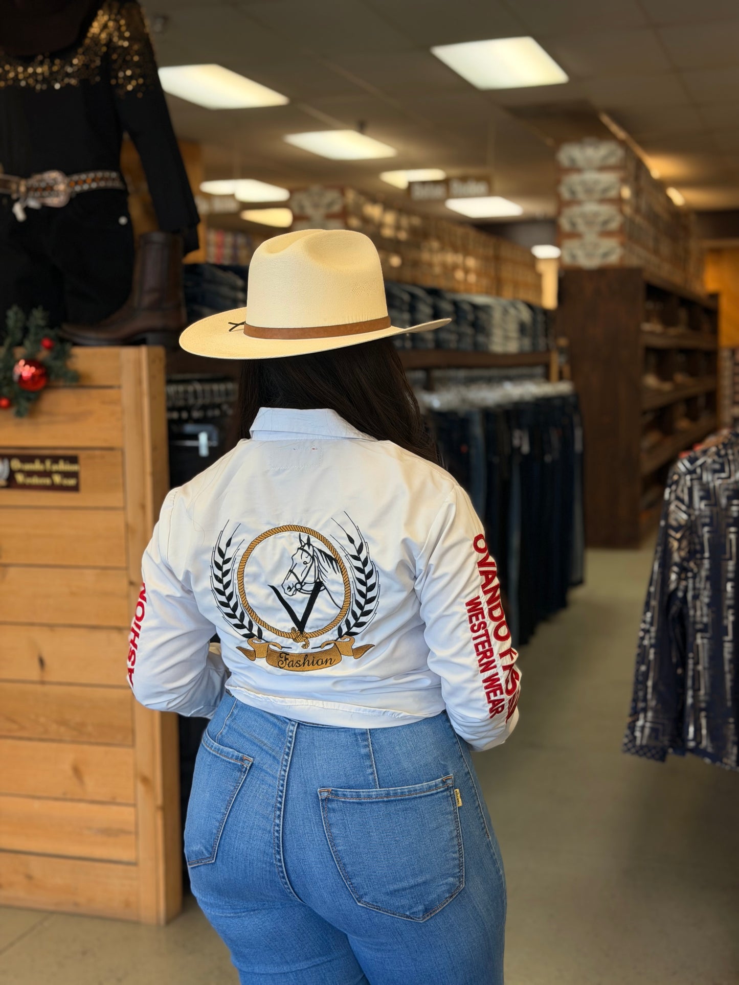 Womens OV Fashion White W/Red