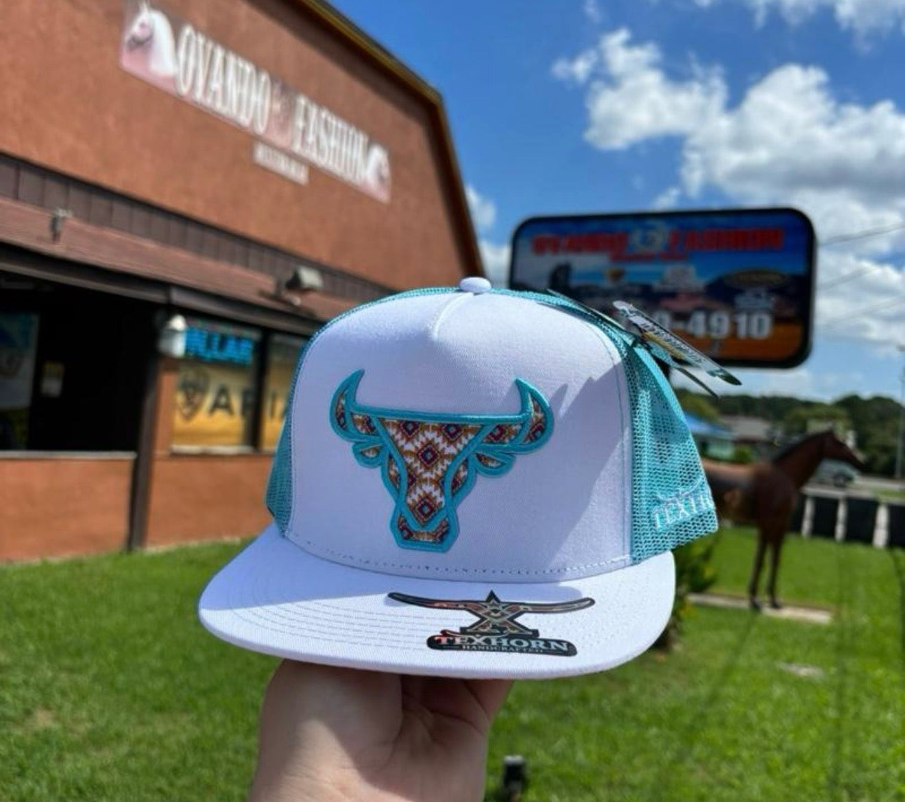 Men's cap white