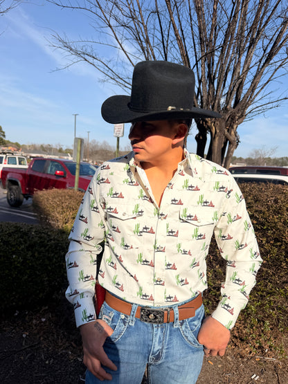 Me western shirt beige