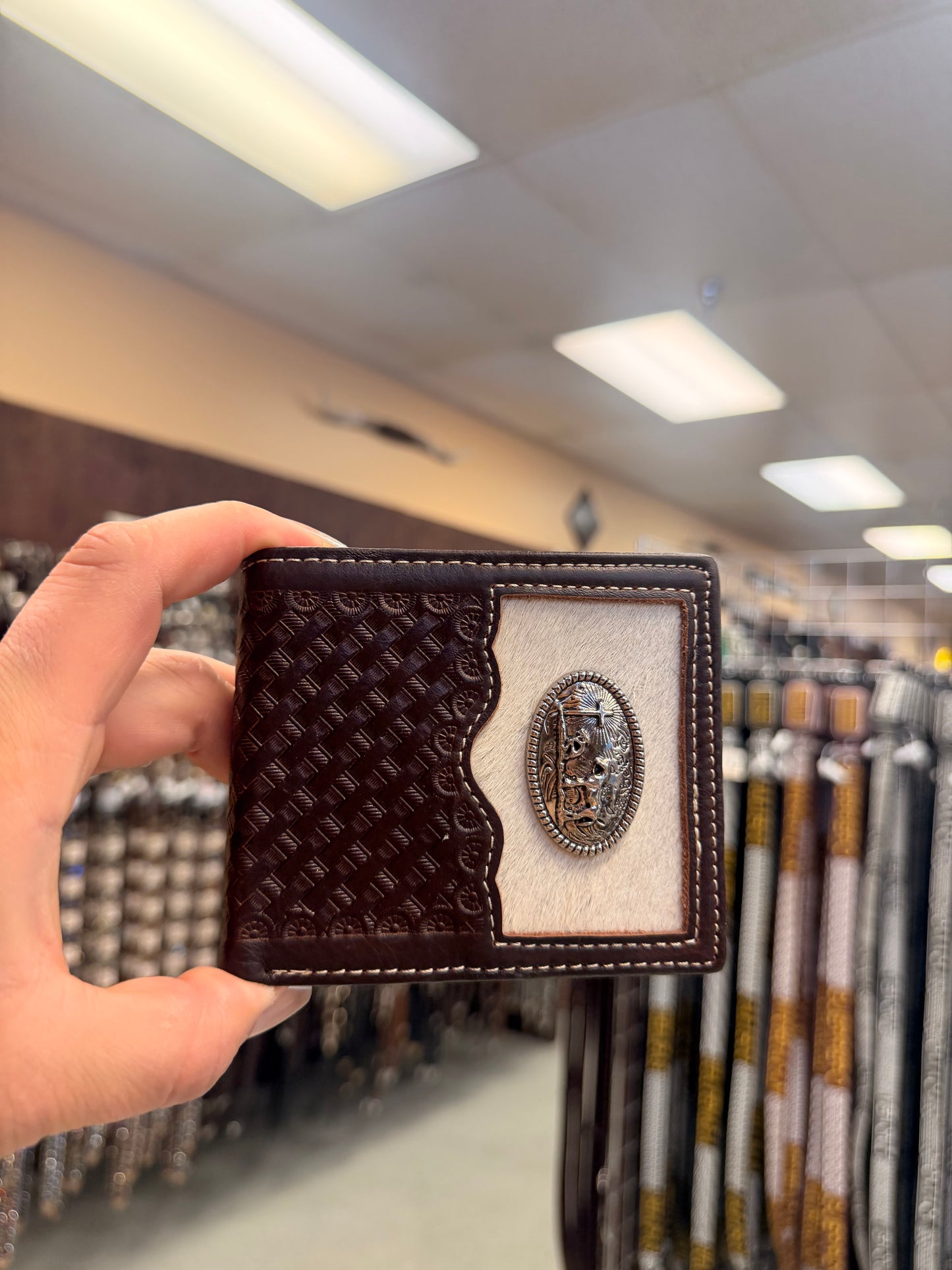 Leather wallets