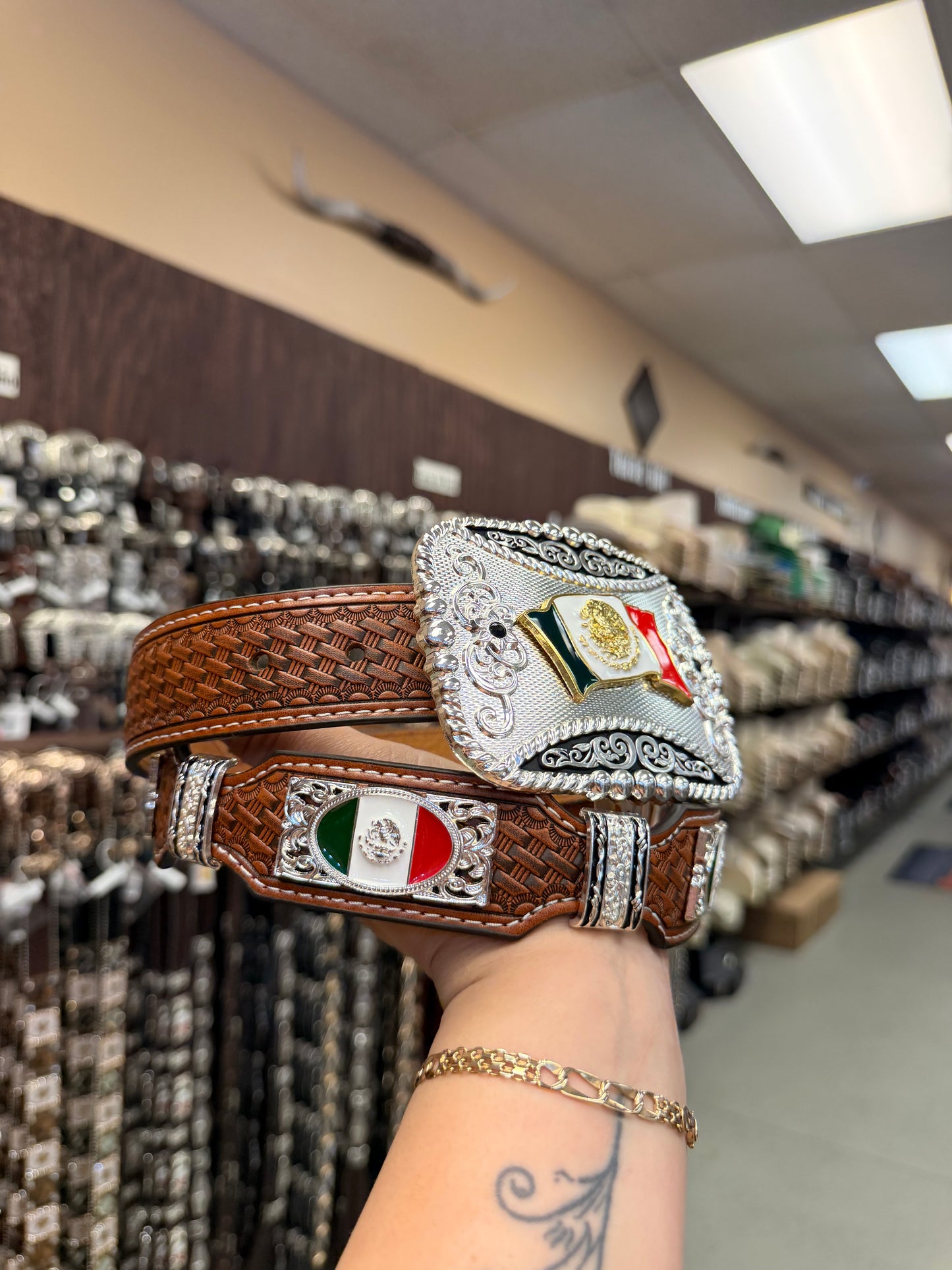 Men western belts