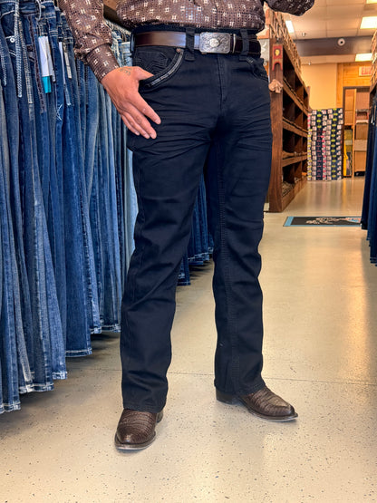 Men jeans black