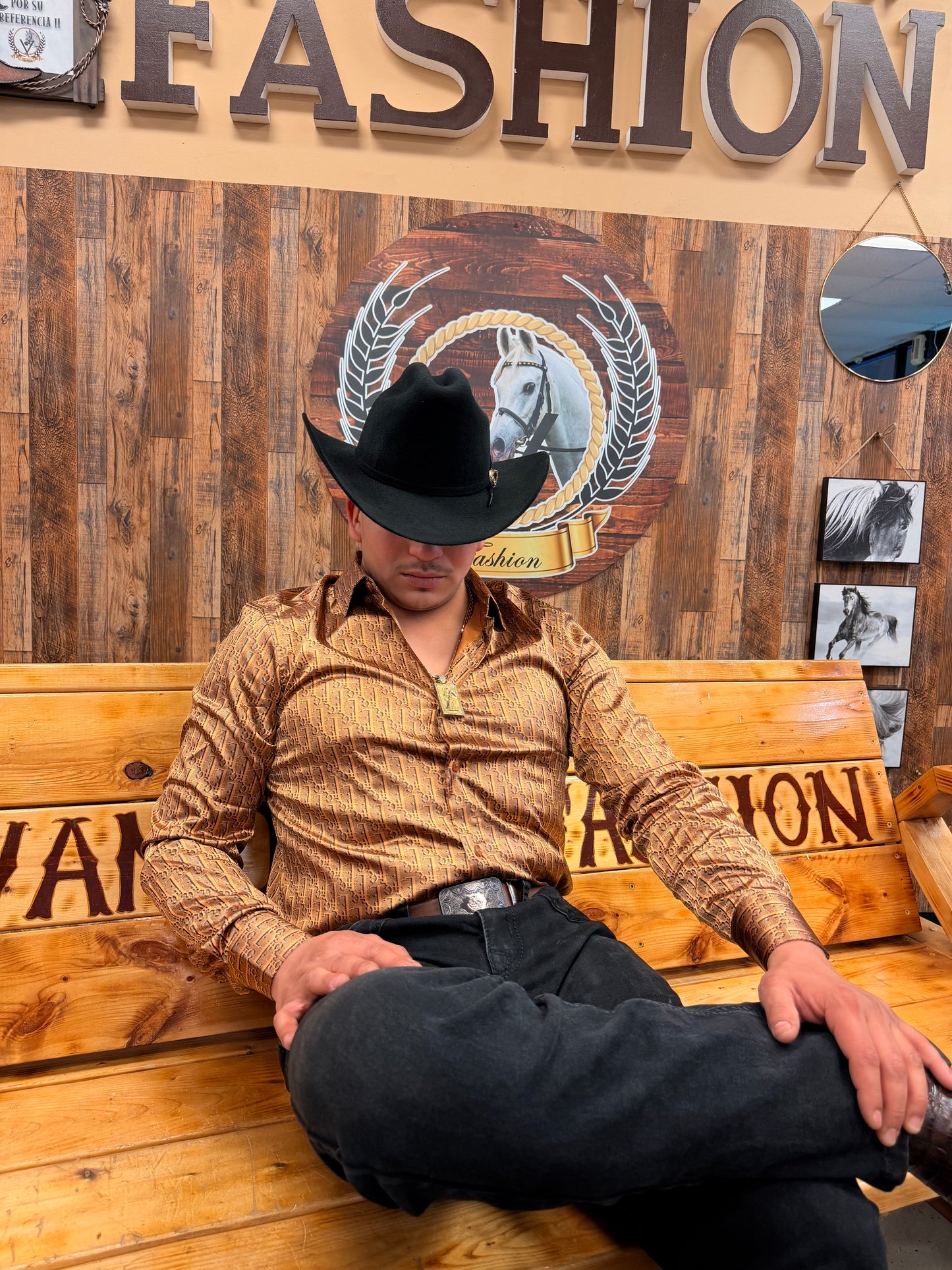 Men western shirt