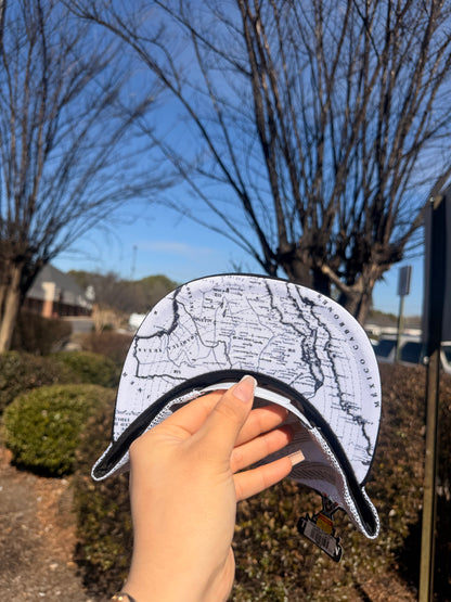 Men cap black and white