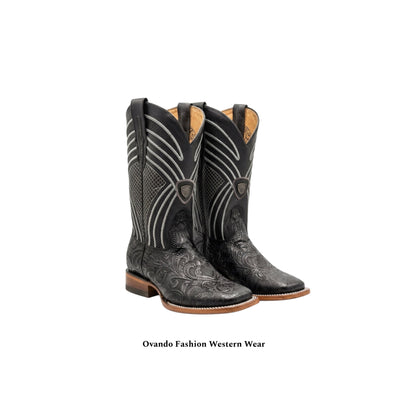 Men’s boots Cincelada black