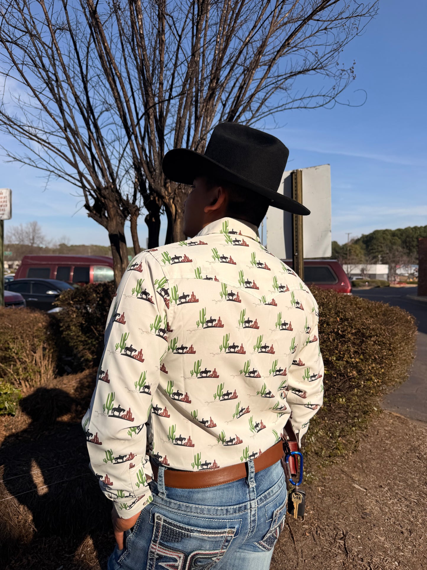 Me western shirt beige