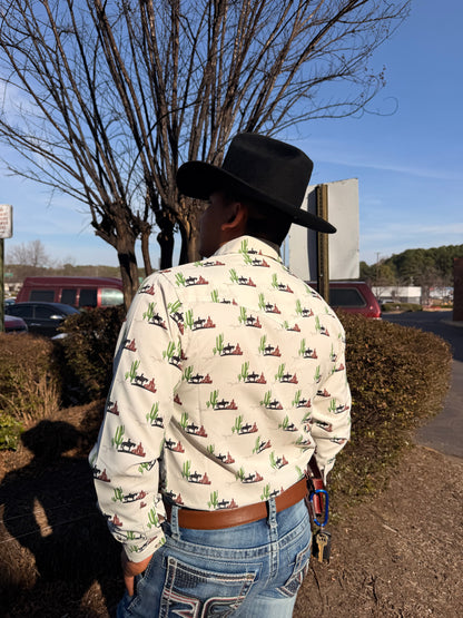 Me western shirt beige