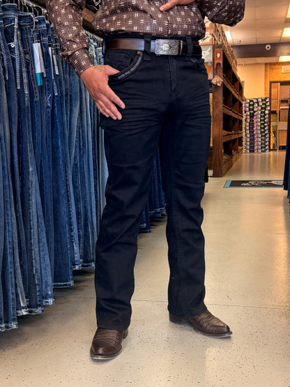 Men jeans black