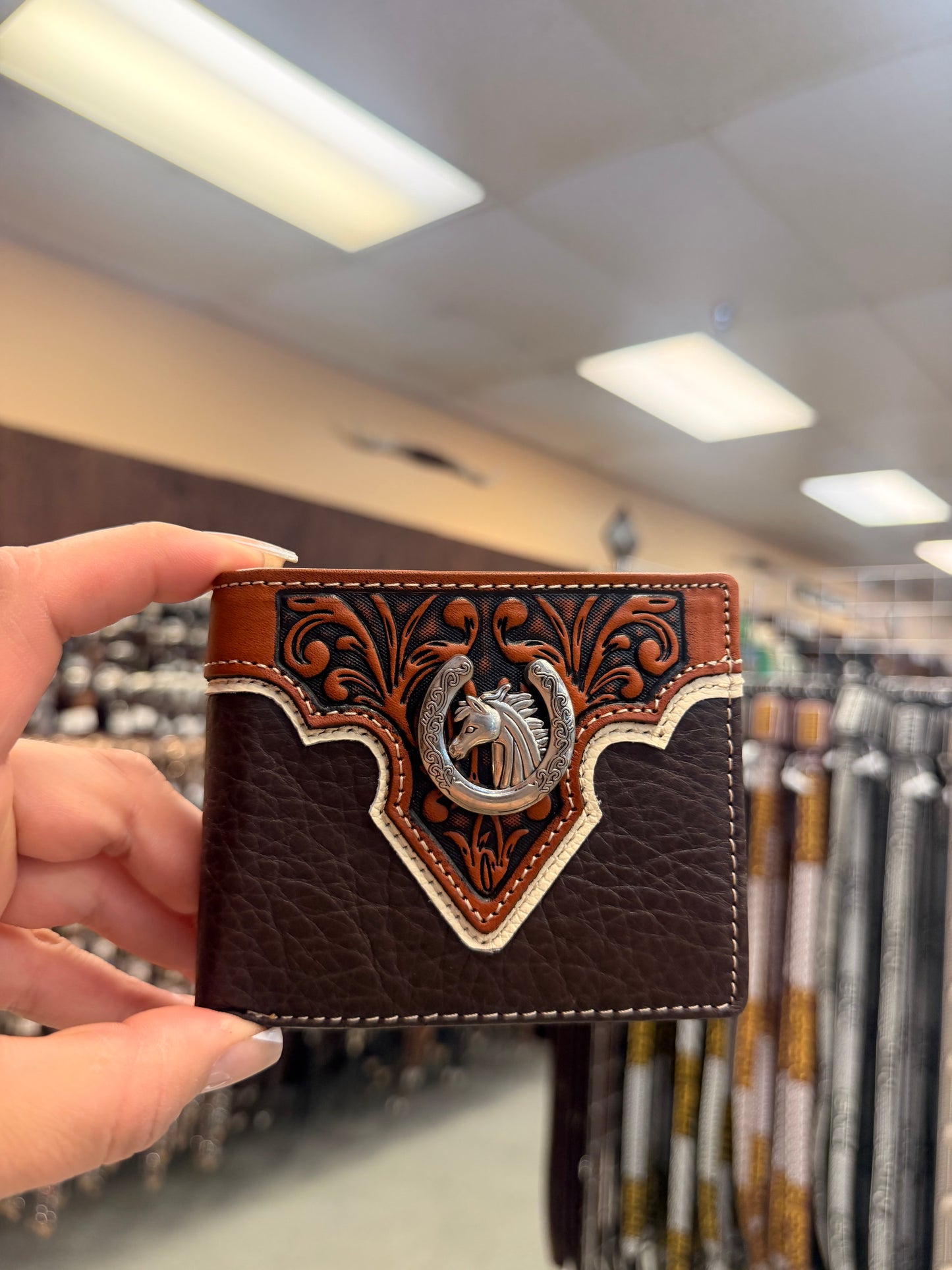 Leather wallets