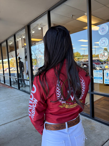 Mujer OV Fashion Cogñac con Blanco