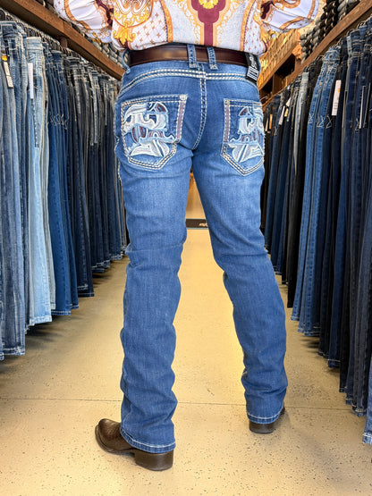 Men jeans blue