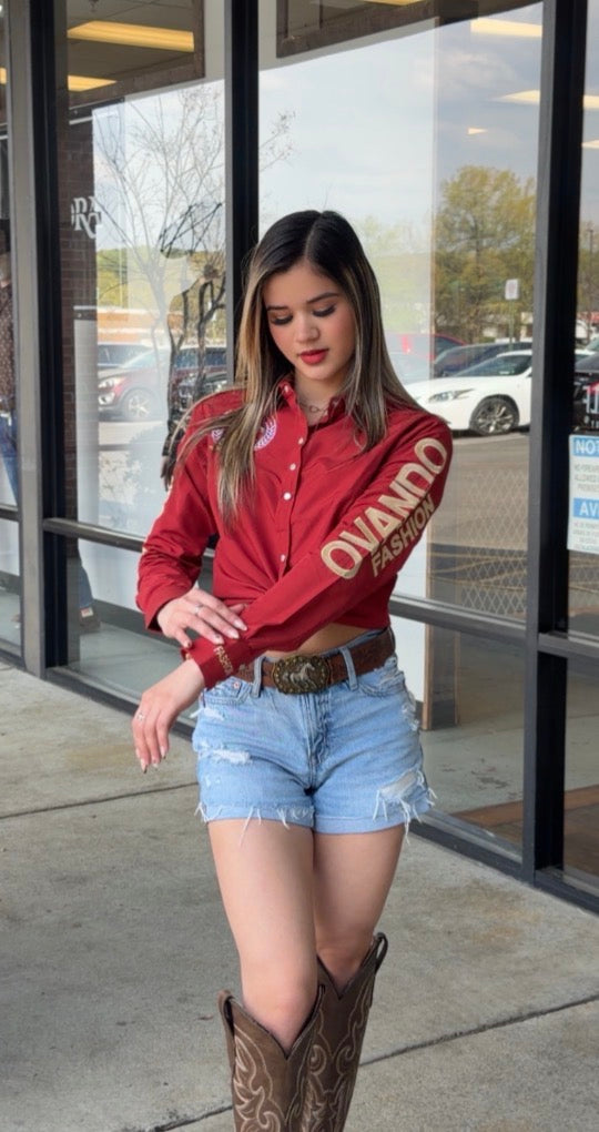 Women shirt ov