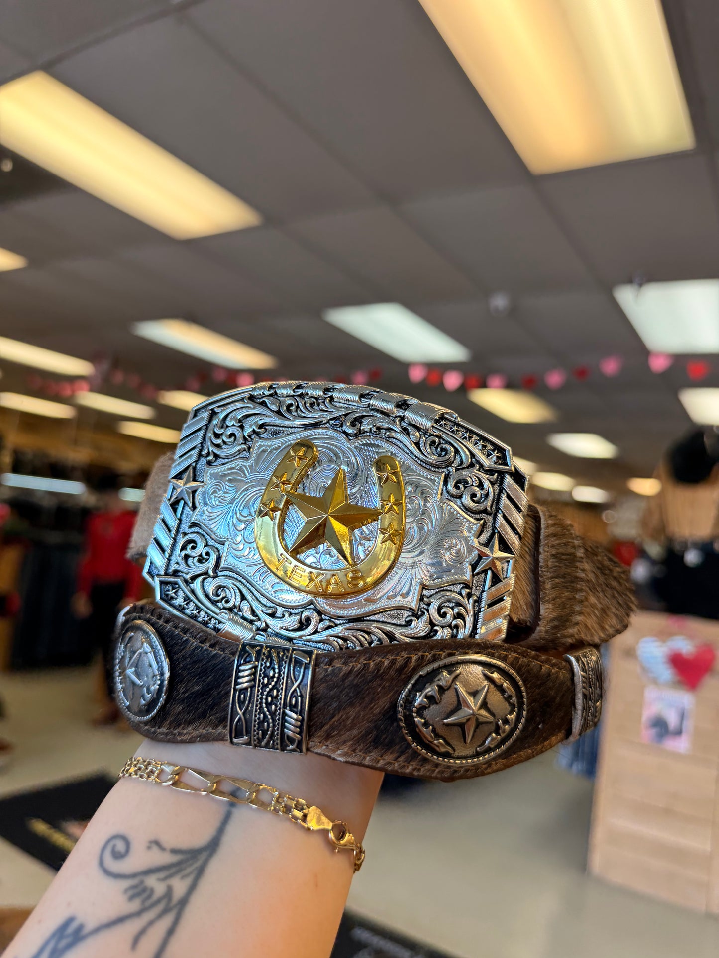 Men western belts leather