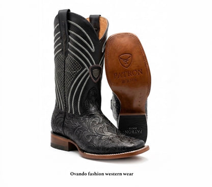 Men’s boots Cincelada black