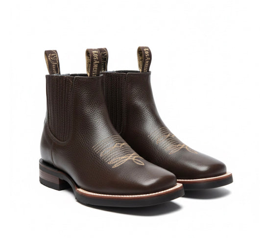 Men botín Grisly Brown