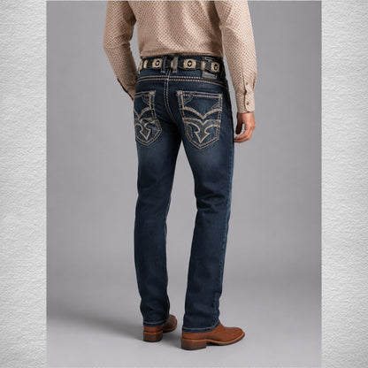 Men’s western Jeans dark blue