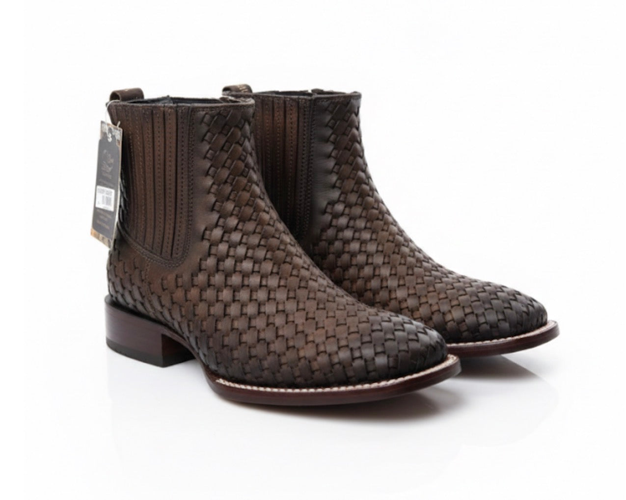 Men botines Brown petatillo