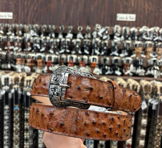 Men belts coñack leathers