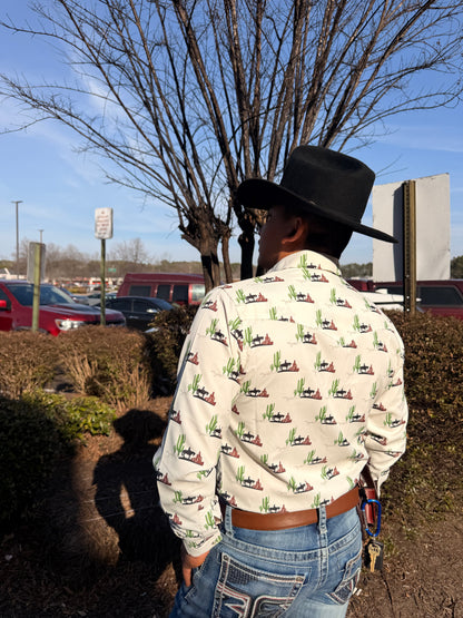 Me western shirt beige