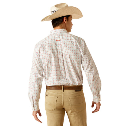 Ariat Kade White LS Shirt