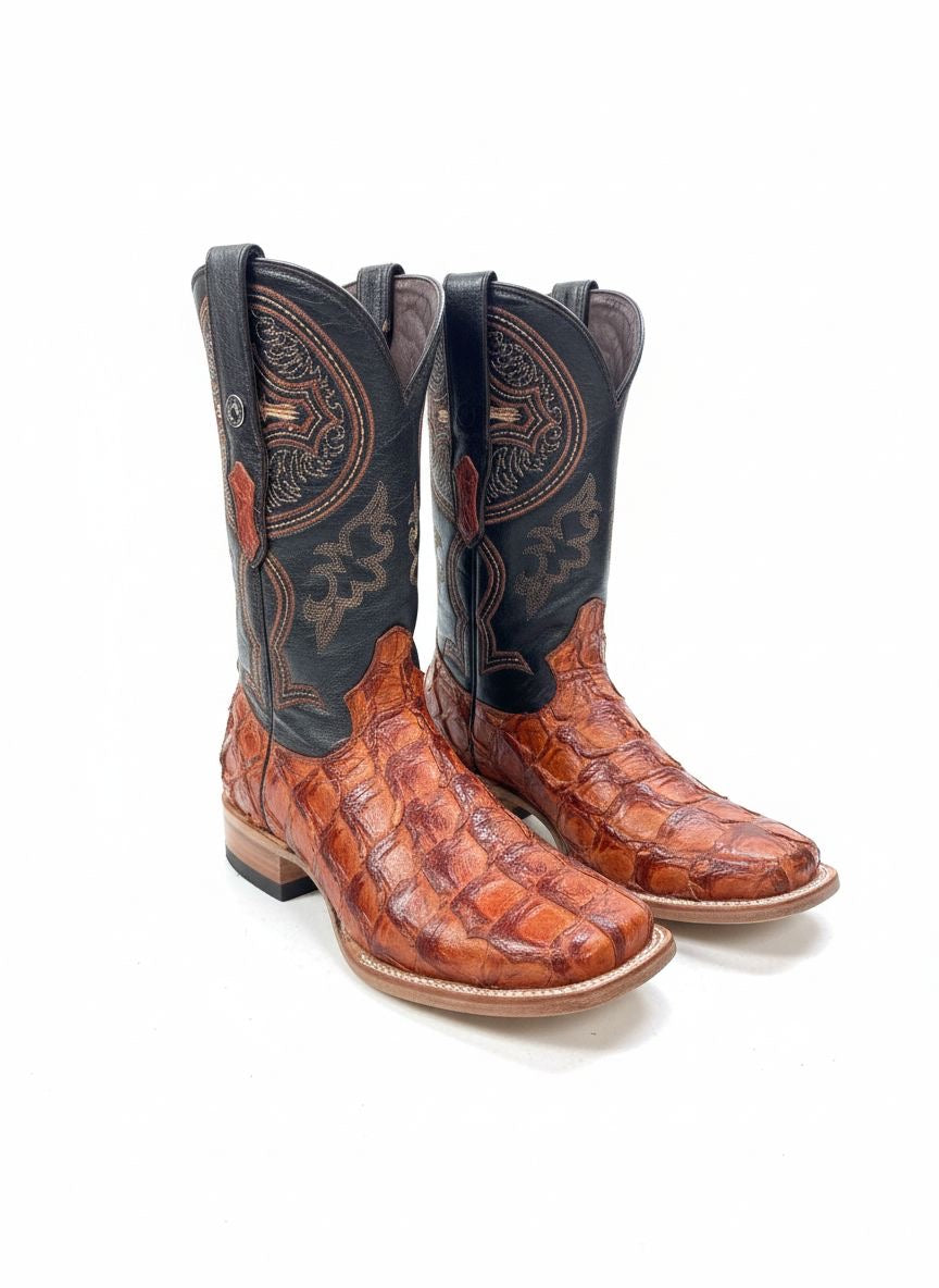 Men western boots rodeo