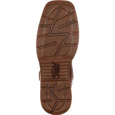 BOTA WESTERN CON BANDERA DE TEXAS CON PUNTA DE ACERO REBEL™ BY DURANGO®