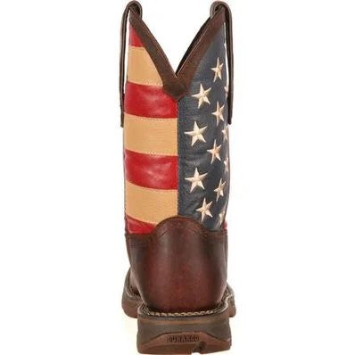 REBEL™ BY DURANGO® STEEL TOE FLAG WESTERN FLAG BOOT