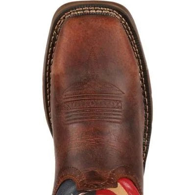 REBEL™ BY DURANGO® STEEL TOE FLAG WESTERN FLAG BOOT