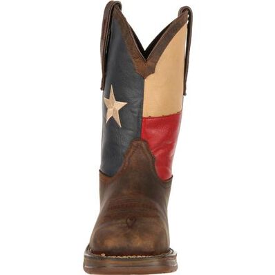 BOTA WESTERN CON BANDERA DE TEXAS CON PUNTA DE ACERO REBEL™ BY DURANGO®