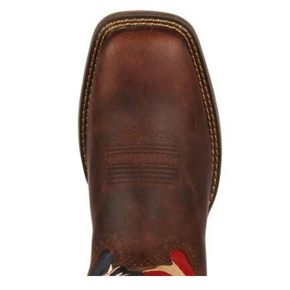 REBEL™ BY DURANGO® USA PULL-ON WESTERN FLAG BOOT