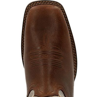 BOTA WESTERN VENTILADA REBEL™ BY DURANGO® SORREL