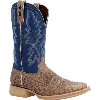 BOTA WESTERN GRIS Y AZUL DENIM DURANGO® REBEL PRO LITE™