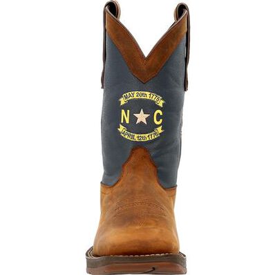 REBEL™ BY DURANGO® NORTH CAROLINA STATE FLAG WESTERN BOOT