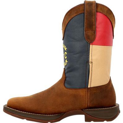 BOTA WESTERN CON BANDERA DEL ESTADO DE CAROLINA DEL NORTE REBEL™ BY DURANGO®