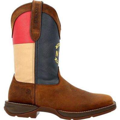 BOTA WESTERN CON BANDERA DEL ESTADO DE CAROLINA DEL NORTE REBEL™ BY DURANGO®